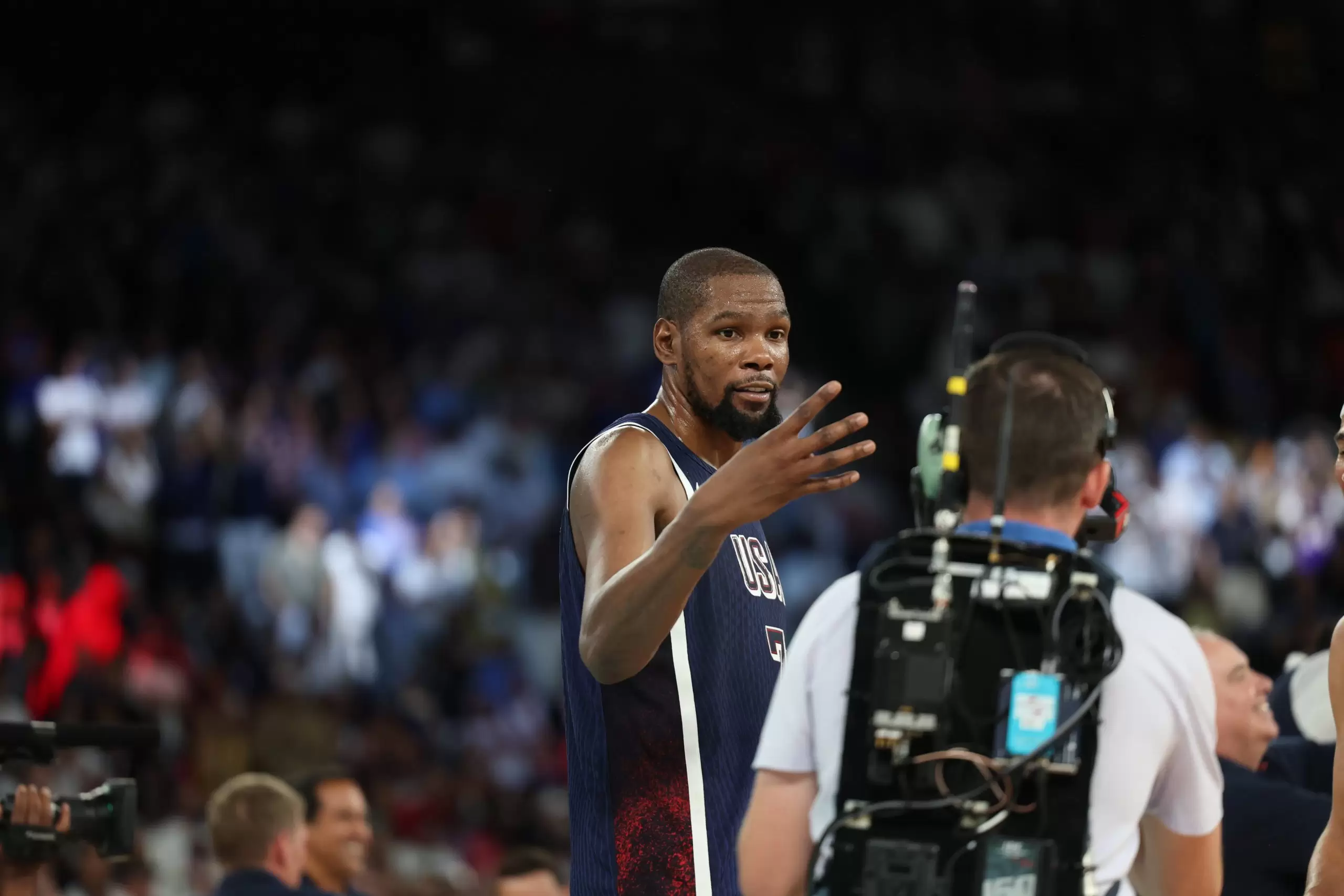 Kevin Durant keeps door open for fifth Olympic gold in 2028