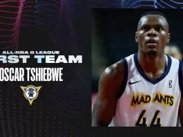 Jazz sign center Oscar Tshiebwe