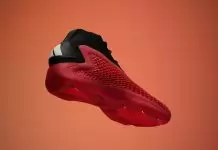 adidas Basketball debuts Anthony Edwards 1 Mid “Pure Ruby” Colorway