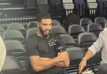 Jayson Tatum: “We watch soccer because of Joe”