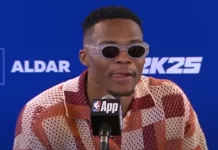 Russell Westbrook: “You never know who is watching”