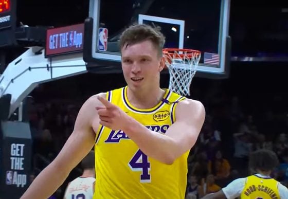 Dalton Knecht reacts to failed Lakers trade