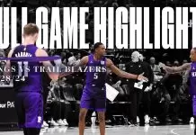 Kings earn first win of the season against Trail Blazers