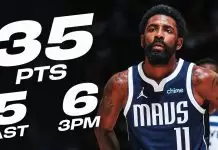 Kyrie Irving drops 35 points in Mavericks’ win over Timberwolves