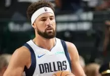 Klay Thompson reacts to Mavericks debut