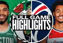 Tatum and Brown power Celtics to win over Wizards