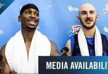 Shai Gilgeous-Alexander on Alex Caruso in practices: “Annoying as hell”