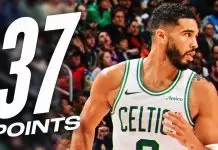 Jayson Tatum’s 37 points lead Celtics past Pistons in hard-fought win