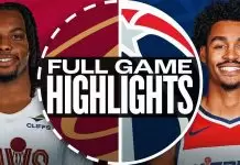 Cavaliers dominate Wizards in 135-116 win