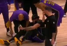 Anthony Davis provides update on foot injury amid Lakers’ loss to Pistons