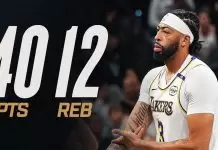 Anthony Davis drops 40 points as Lakers edge Spurs in NBA Cup opener