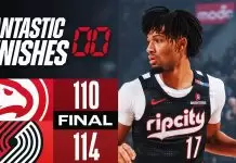 Shaedon Sharpe scores 32 as Trail Blazers edge Hawks in a thriller