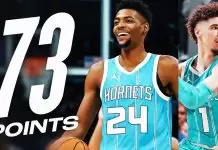 Miller, Ball combine for 73 points in Hornet’s OT win over Pistons
