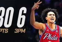 Jared McCain scores 30, lifts 76ers past Nets in NBA Cup win