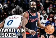 Clippers rout Embiid-less 76ers in dominant road win