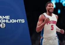 Pistons overpower Nets for second win of the season