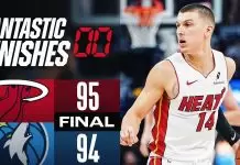 Jovic’s layup lifts Heat over Timberwolves in thrilling finish