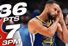 Curry drops 36 points as Warriors take down Thunder