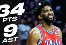 Joel Embiid scores 34 points as 76ers dominate Hornets