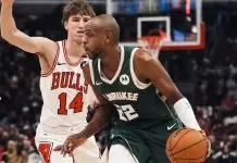 Bucks outlast Bulls behind Middleton and Lopez