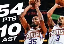Durant, Beal combine for 54 points as Suns defeat Nuggets on Christmas Day