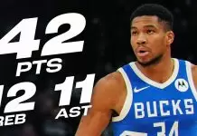 Giannis drops 42 as Bucks hand Wizards 14th straight loss
