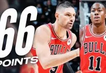 Nikola Vucevic’s 39-point night propels Bulls past Spurs