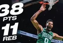 Tatum’s 38 points lead Celtics to nail-biting win over Pelicans