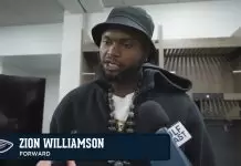 Zion Williamson addresses suspension by Pelicans