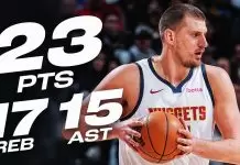 Jokic’s triple-double propels Nuggets past Hawks