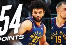 Murray, Jokic combine for 54 points as Nuggets cruise past Heat in Butler’s return