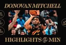 Mitchell’s 36 points propel Cavaliers to win over Timberwolves