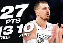 Jokic dominates as Nuggets rout 76ers in lopsided win