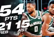 Lillard, Giannis combine for 54 points as Bucks blowout Heat