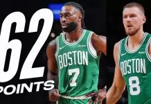 Porzingis, Brown combine for 62 points in Celtics win over Bulls