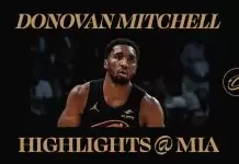 Mitchell drops 34 points as Cavaliers dominate Heat