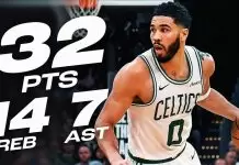 Tatum leads Celtics past Spurs before All-Star break