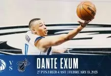Exum leads Mavericks past Heat despite Herro’s 40-point effort