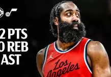 Harden on Clippers’ win vs. Jazz: “I told T Lue don’t take me out”