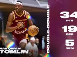 Cavaliers sign Nae’Qwan Tomlin to 10-day contract
