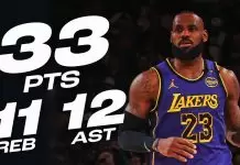 James posts triple-double as Lakers defeat Knicks amid Doncic trade news