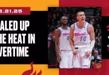 Herro, Wiggins propel Heat to OT win against Raptors