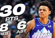 George’s career night lifts Jazz over Rockets