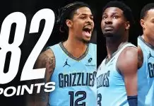Grizzlies trio combines for 82 points in OT thriller against Suns