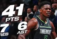 Edwards’ 41 points lead Timberwolves past Rockets in fourth-quarter surge