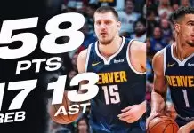 Jokic, Porter Jr. lead Nuggets past Magic for fifth straight win