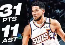 Booker’s 31-point night lifts Suns to win over Warriors
