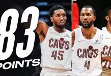 Cavaliers trio fuels win over Wizards behind 83-point effort