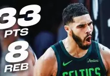 Tatum scores 33 as Celtics overpower Heat in Miami