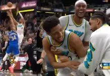 Doc Rivers reacts to Tyrese Haliburton’s game-winning four-point play